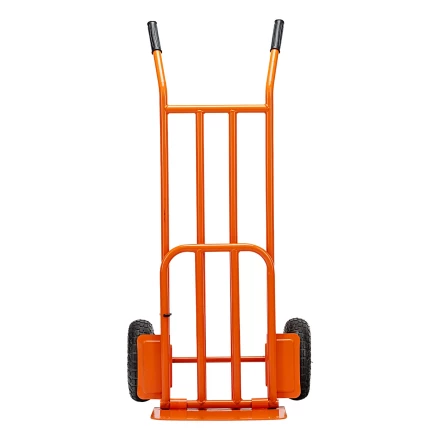 Тележка ручная 2-х колесная Сибртех 69302, усиленная, г/п 250кг, откидная платформа 530х400мм купить в Перми