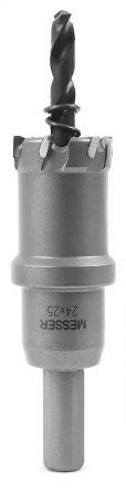 ТСТ коронка MESSER 24X25 с центрирующим сверлом и толкающей пружиной купить в Перми