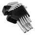Набор ключей имбусовых Torx-Tempered, TT10-50, CrV, 9 шт. Сибртех 123707 купить в Перми