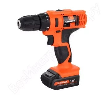 Дрель-шуруповерт аккумуляторная PATRIOT BR 111 Li в кейсе купить в Перми