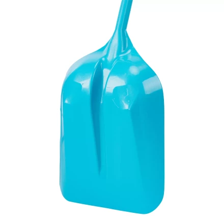 Лопата для уборки снега Palisad 61795, полипропилен, 330х490х1265 мм, цельнолитая конструкция, LUXE купить в Перми