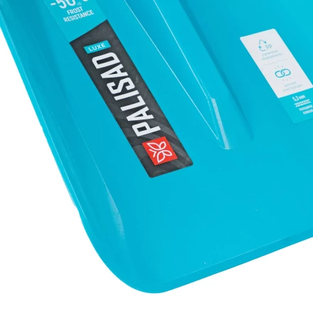 Лопата для уборки снега Palisad 61795, полипропилен, 330х490х1265 мм, цельнолитая конструкция, LUXE купить в Перми