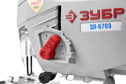 Лобзик ЗУБР, 3-х позиционный маятниковый ход, сталь-8мм/дерево-65мм, 500–3000ходов/мин, 570Вт ЗЛ-570Э купить в Перми