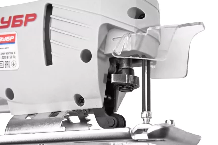 Лобзик ЗУБР, 3-х позиционный маятниковый ход, сталь-8мм/дерево-65мм, 500–3000ходов/мин, 570Вт ЗЛ-570Э купить в Перми