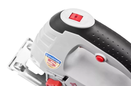 Лобзик ЗУБР, 3-х позиционный маятниковый ход, сталь-8мм/дерево-65мм, 500–3000ходов/мин, 570Вт ЗЛ-570Э купить в Перми