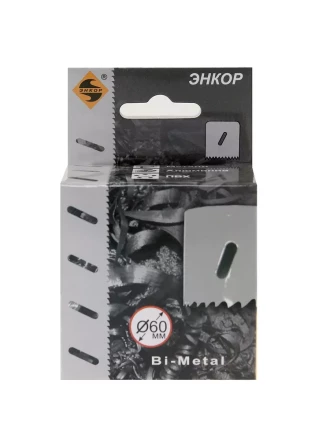 Коронка Bi-Metal Ф60 мм М3 Энкор 24160 купить в Перми