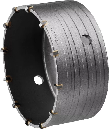 Коронка по бетону ЗУБР &quot;ПРОФЕССИОНАЛ&quot; без державки, 125 мм, резьбовая посадка коронки М22 29180-125 купить в Перми