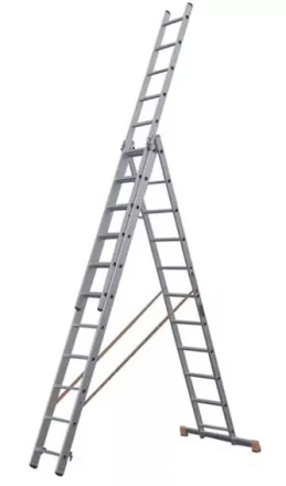 Лестница 3-х секционная алюминиевая 3*11 1013308 купить в Перми