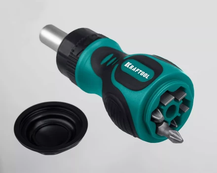 Отвертка реверсивная с битами 26190-H7 купить в Перми