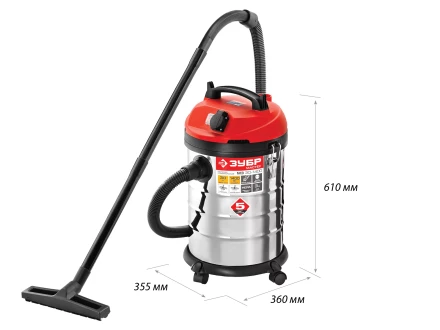 Пылесос строительный М3 ПУ-30-1400 М3 серия МАСТЕР купить в Перми