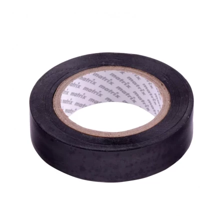 Изолента ПВХ 19 мм х 20 м черная 150 мкм Matrix 88778 купить в Перми