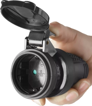 Розетки электрические 16А/220В IP44 серия ПРОФЕССИОНАЛ купить в Перми