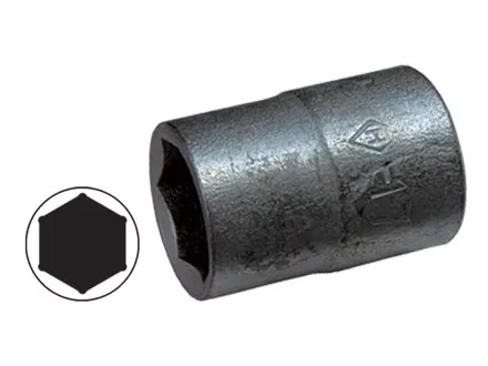 Головка торцевая, 6-гранная,13 мм, CrV, оцинкованная  SPARTA 136175 купить в Перми