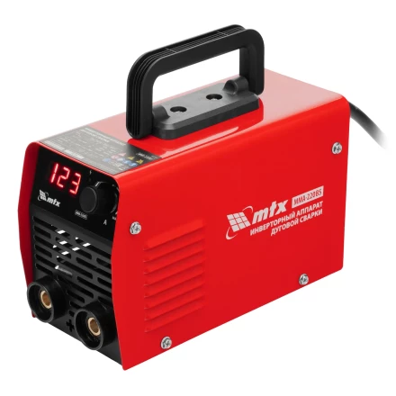 Инверторный аппарат дуговой сварки MMA-220BS, 220 А, ПВ 60%// MTX 94399 купить в Перми