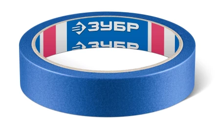 ЗУБР №100 24 мм х 25 м, для гладких и слегка шероховатых поверхностей, малярная лента, Профессионал (12141-24) купить в Перми