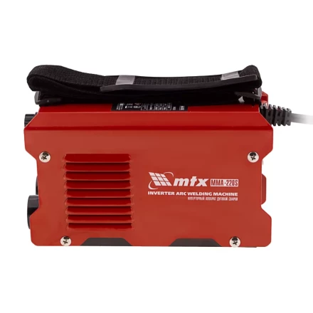 Инверторный аппарат дуговой сварки MMA-220S, 220 А, ПВ60%, диаметр электрода 1,6-5 мм MTX 94392 купить в Перми