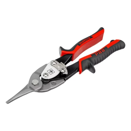 Ножницы по металлу Matrix, 250 мм, прямой рез, сталь CRMO, двухкомпонентные рукоятки, PRO 78322 купить в Перми