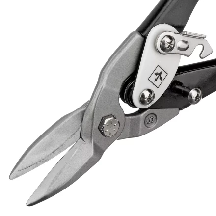 Ножницы по металлу Matrix, 250 мм, прямой рез, сталь CRMO, двухкомпонентные рукоятки, PRO 78322 купить в Перми