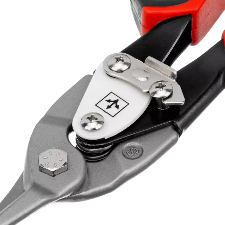 Ножницы по металлу Matrix, 250 мм, прямой рез, сталь CRMO, двухкомпонентные рукоятки, PRO 78322 купить в Перми