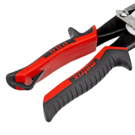 Ножницы по металлу Matrix, 250 мм, прямой рез, сталь CRMO, двухкомпонентные рукоятки, PRO 78322 купить в Перми