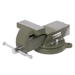 Тиски слесарные Сибртех 18618, 100 мм, стальные, поворотные