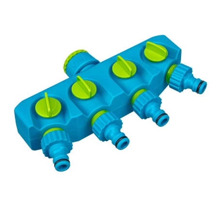 Разветвитель четырехканальный, пластиковый Palisad Luxe 65787 купить в Перми