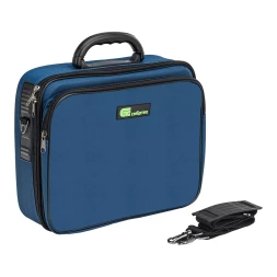 Кейс монтера Сибртех 90236, 365х300х110 мм, 10 карманов, наплечный ремень