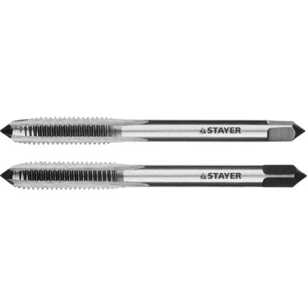 Комплект метчиков STAYER &quot;MASTER&quot;, сталь 9ХС, М6х1,0, 2 шт 28025-06-1.0-H2 купить в Перми