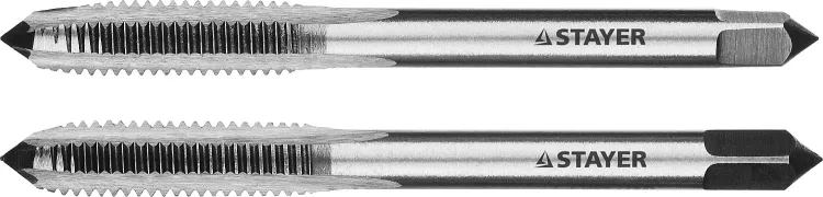 Комплект метчиков STAYER "MASTER", сталь 9ХС, М6х1,0, 2 шт 28025-06-1.0-H2 купить в Перми