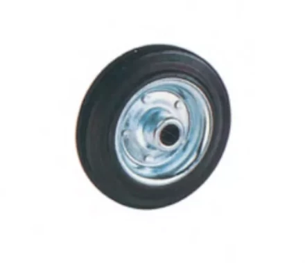 Колесо литая резина C 54 125 мм без втулки, чашек и болта (N) 1024196 купить в Перми