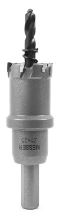 ТСТ коронка MESSER 25X25 с центрирующим сверлом и толкающей пружиной купить в Перми