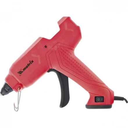 Клеевой пистолет 11мм 30/160Вт 18г/мин выключатель и индикатор напряжения MATRIX 93006 купить в Перми