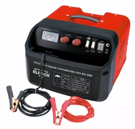 Пуско-зарядное устройство Elitech УПЗ 50/180 купить в Перми