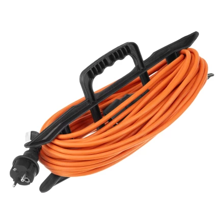 Удлинитель-шнур силовой Denzel 37406 Garden Series, ПВС, 20м, 1 розетка 3 x 1 мм, 3 м купить в Перми