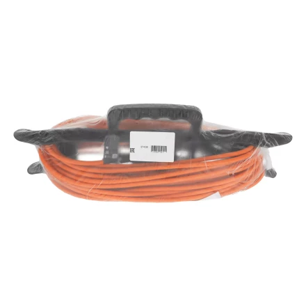 Удлинитель-шнур силовой Denzel 37406 Garden Series, ПВС, 20м, 1 розетка 3 x 1 мм, 3 м купить в Перми