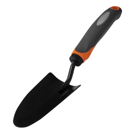 Совок садовый порошковая окраска 2-х компонентная рукоятка  320мм Кратон 5 10 06 001 купить в Перми