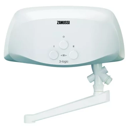 Водонагреватель проточный ZANUSSI 3-logic 3.5 T кран купить в Перми