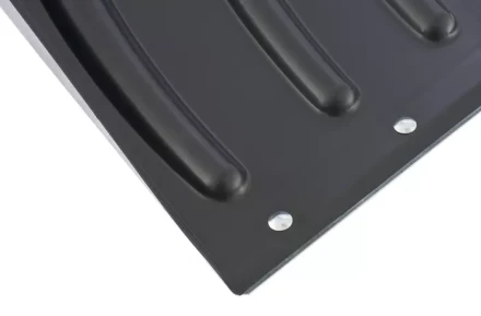 Лопата снеговая 460 х 340 мм металлический черенок морозостойкий пластик стальная окантовка PALISAD 61591 купить в Перми