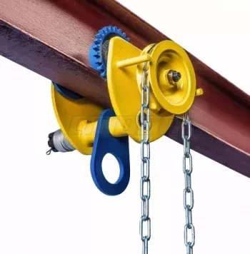 Тележка для тали с цепным приводом GCL610 г-п 1 тонн H=3 метра купить в Перми