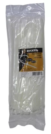 Хомут нейлоновый 4,8х250 Б 100 штук Вихрь купить в Перми