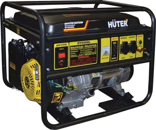 Бензогенератор HUTER DY6500L купить в Перми