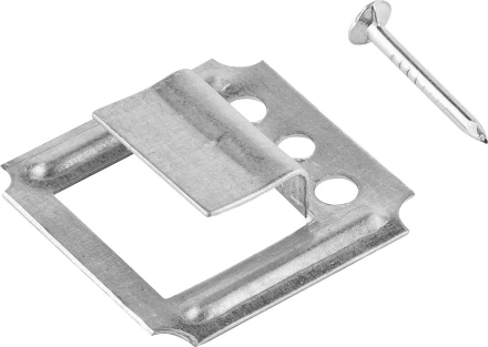 Крепеж ЗУБР для вагонки оцинкованный, КЛЯЙМЕР 4 мм, 100шт. 3075-04 купить в Перми