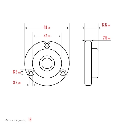Поверхностный уровень Бычий глаз KRAFTOOL 34789 купить в Перми