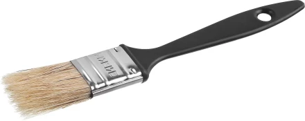 Кисть плоская СИБИН, пластиковая ручка, светлая щетина, 25мм 01008-025 купить в Перми