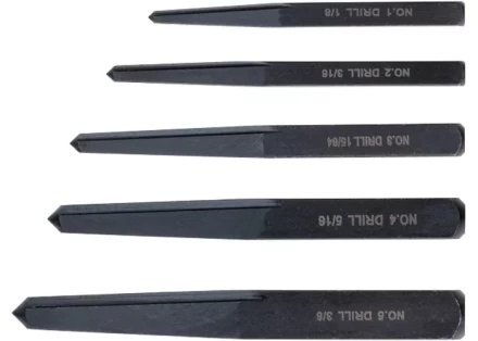 Набор экстракторов 5 шт прямой квадрат MATRIX 77351 купить в Перми