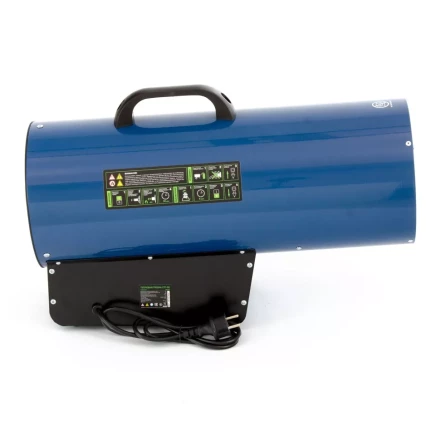 Газовая тепловая пушка СТГ-50, 50 кВт, 1400 м3/ч, пропан-бутан Сибртех 96454 купить в Перми