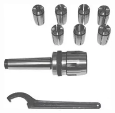 Патрон цанговый МТ3 с набором цанг ф4-16м и ключом 23432 купить в Перми