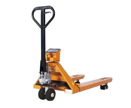 Тележка гидравлическая с весами 2000 кг 1150 мм полиуретановые колеса TOR AC-CW2 (серия DR) 1050405 купить в Перми