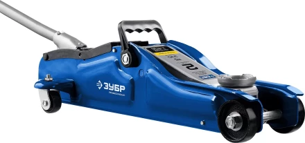 Домкрат гидравлический подкатной T35, 2т, 85-330мм, в кейсе, ЗУБР Профессионал 43056-2-K купить в Перми