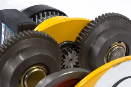 Каретка электрическая для тельфера DENZEL T-1000 52009 купить в Перми